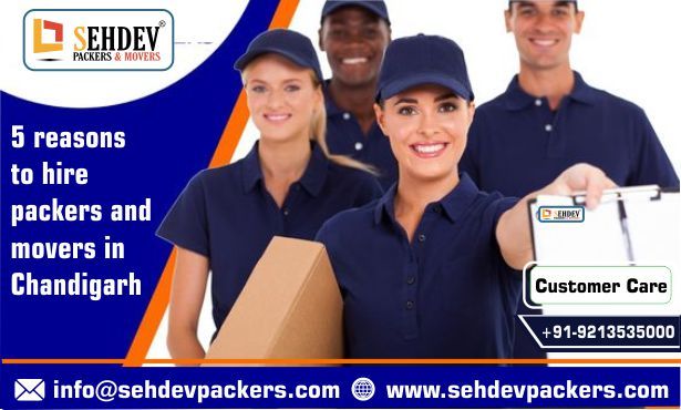 hire packers and movers chandigarh